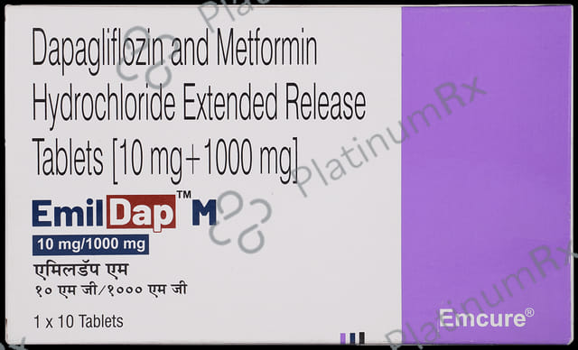 Emildap M Tablet ER 10/1000