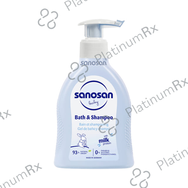 Sanosan Baby Bath & Shampoo 200ml