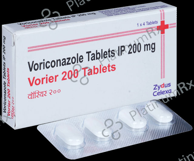 Vorier 200mg Tablet 4s