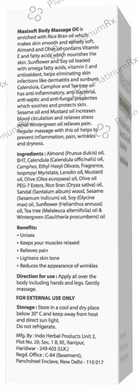Maxisoft Body Massage Oil