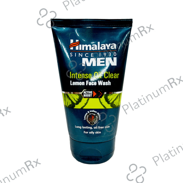 Himalaya Men Intense Oil Clear Lemon Face Wash