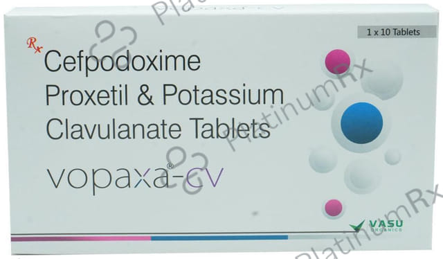 Vopaxa CV 200/125mg Tablet 10s