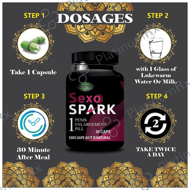 Sabates Sexo Spark Capsule 30 capsules