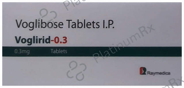 Voglirid 0.3mg Tablet 10s