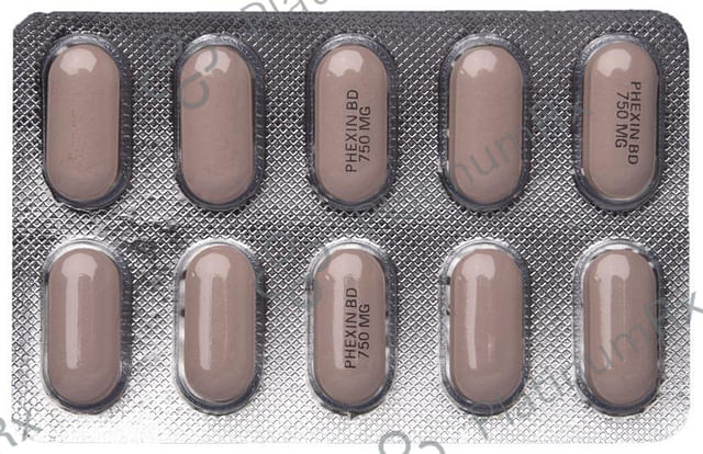 Phexin BD 750mg Tablet 10s