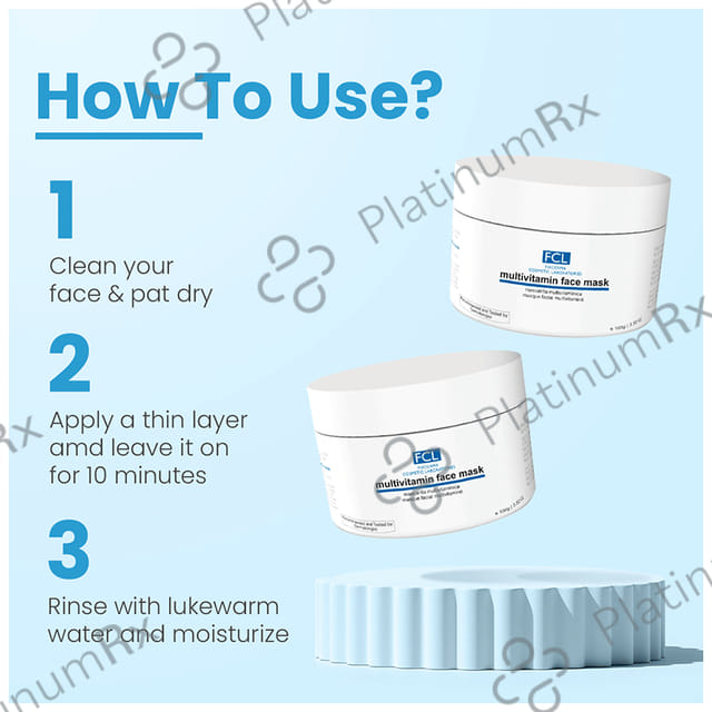 Fixderma FCL Multivitamin Face Mask