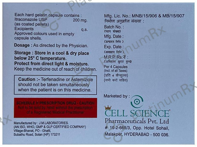 Sporacell 200 Capsule