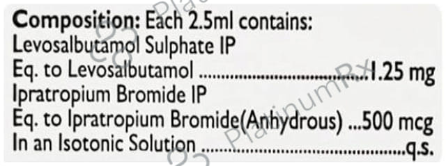 Dutaresp 1.25/500mcg Respules 1X2.5ml