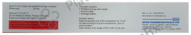 Intacept 25 Solution for Injection