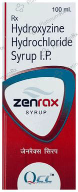 Zenrax 100mg Syrup 100ml