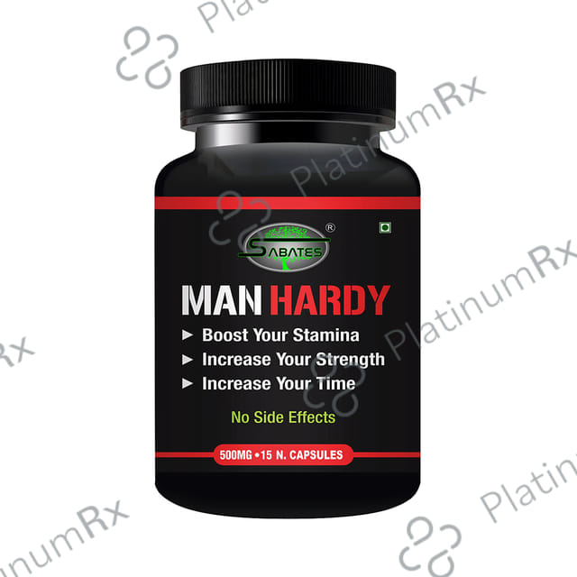 Sabates Man Hardy Capsule 15 capsules