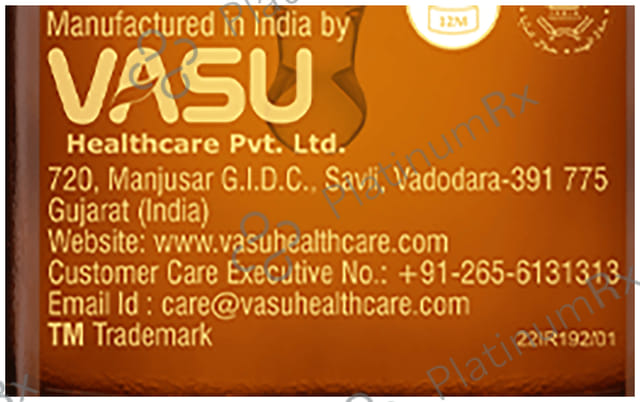 Vasu Facial Beauty Oil with Kumkumadi Tailam