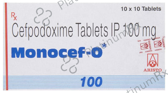 Monocef O 100mg Tablet 10s