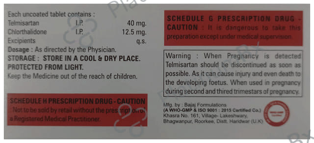 Telaxle-CH 40 Tablet