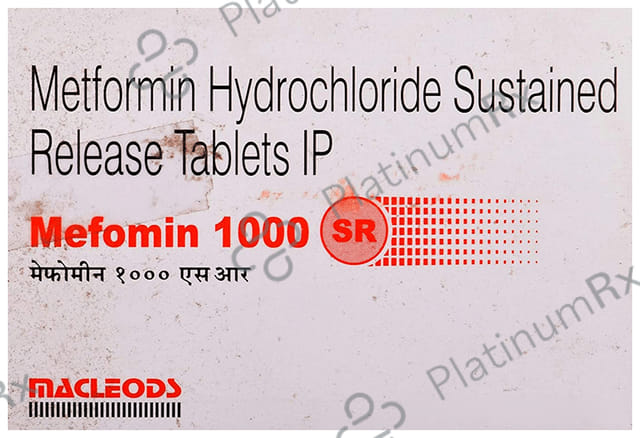Mefomin 1000 SR Tablet