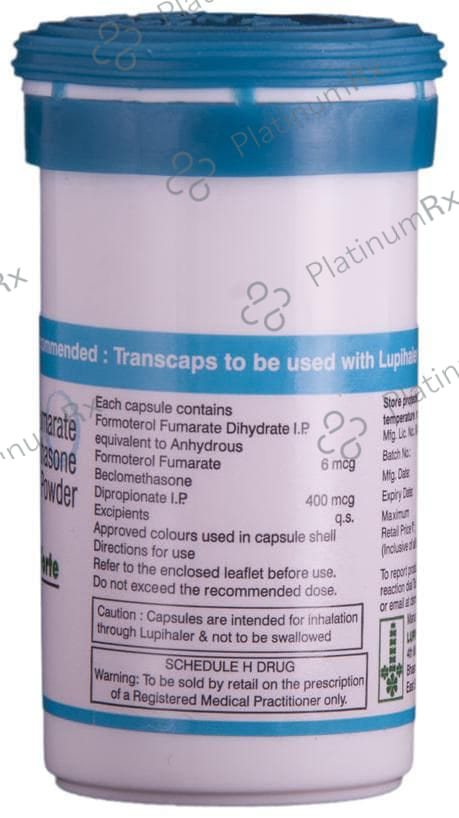 Duomate Forte 400/6mcg Transcaps 30s