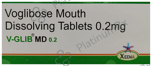 V Glib 0.2mg Tablet MD 10s
