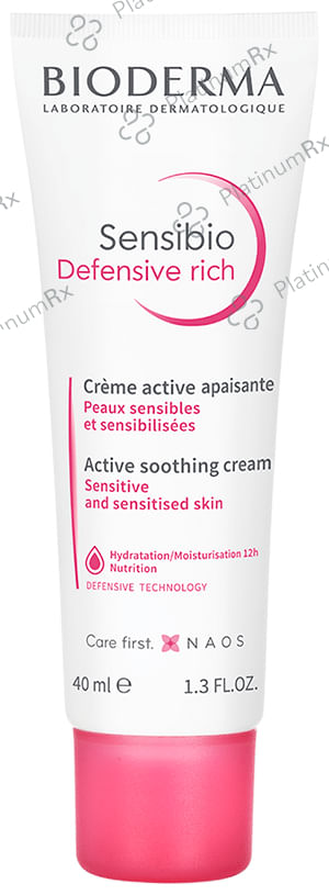 Bioderma Sensibio Defensive Rich Active Soothing Cream