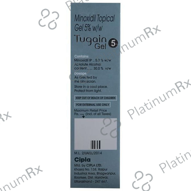 Tugain 5% Gel 60gm