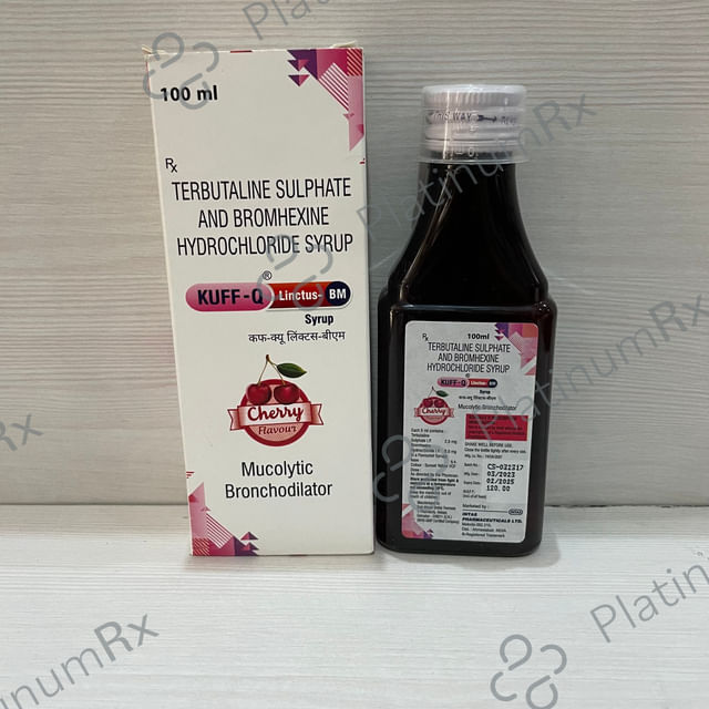 Kuff Q Linctus BM 8/2.5mg Expectorant 100ml