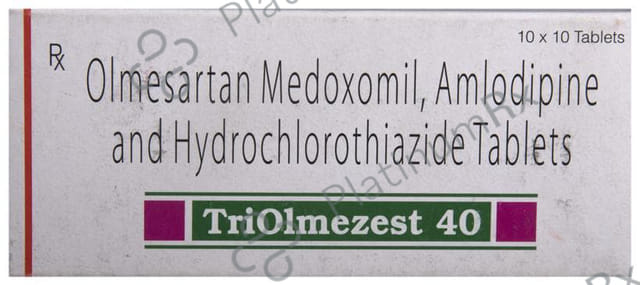 Triolmezest 40/5/12.5mg Tablet 10s