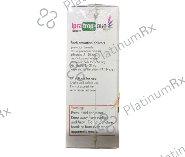 Ipratrop Duo 20/50 mcg Inhaler 200MDI