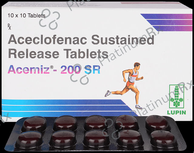 Acemiz 200mg SR Tablet 10s