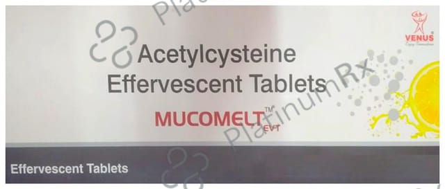 Mucomelt EVT Effervescent Tablet Lemon