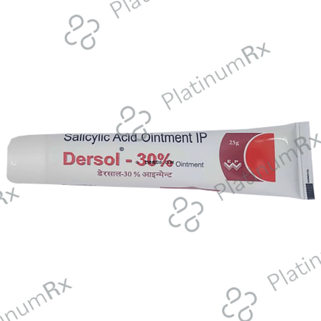 Dersol 30% Ointment 25gm