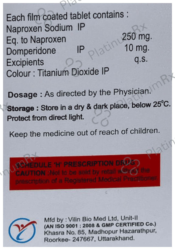 Nana D 250/10mg Tablet 10s