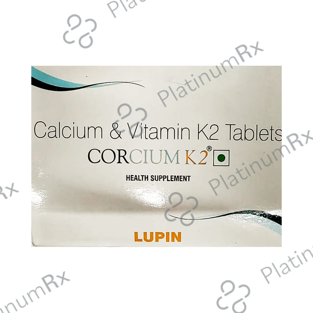 Corcium K2 225mg Tablet 10s