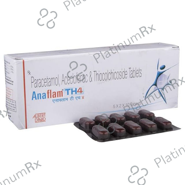 Anaflam TH 4 Tablet 10s