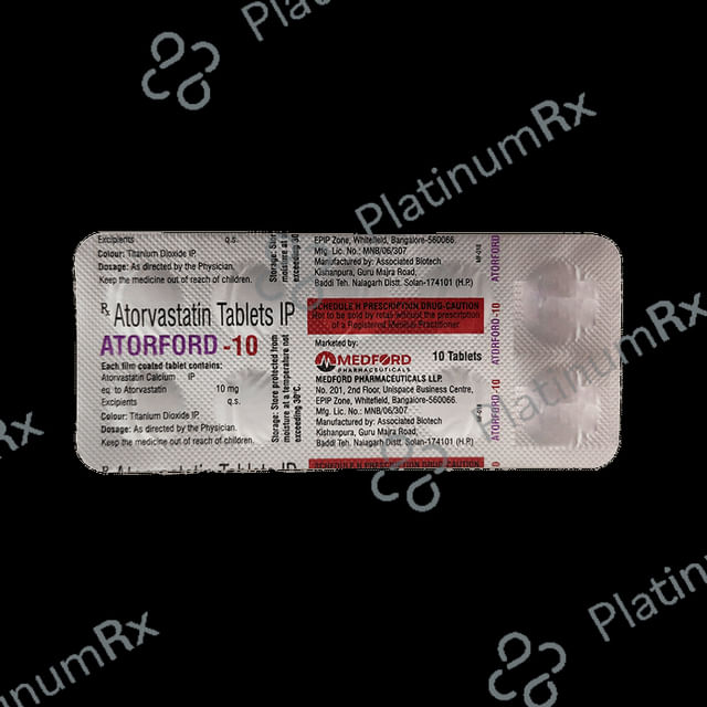 Atorford 10 Tablet