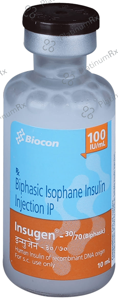 Insugen 30/70 (100 IU/ml) (1*10ml Vial)