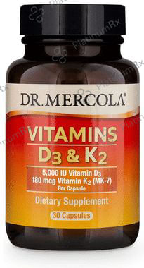 Dr. Mercola Vitamin D3 & K2 Capsule