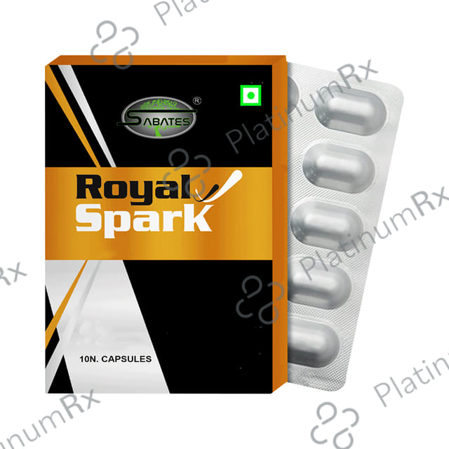 Sabates Royal Sparks Male Enhancement Formula Capsule 10 capsules