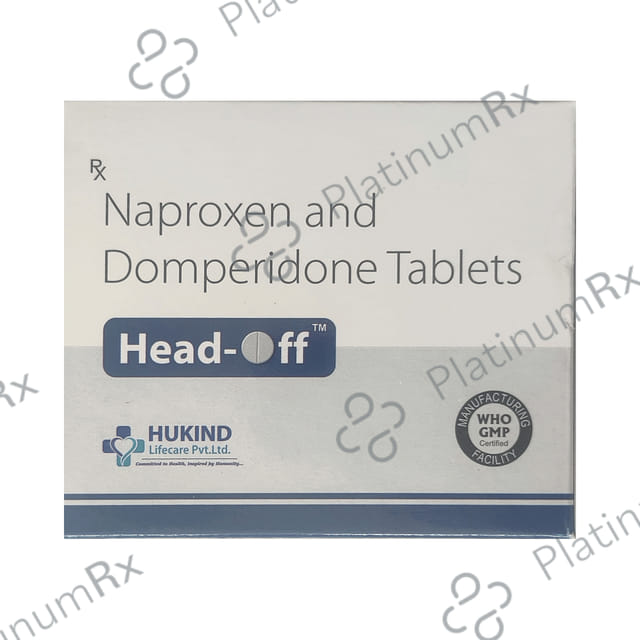 Head Off 10/500mg Tablet 5tablets