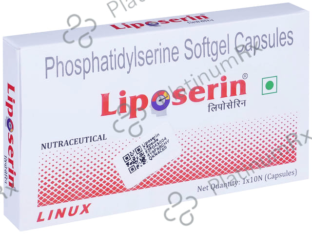 Liposerin 200mg Capsule 10s