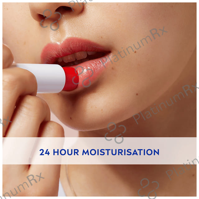 Nivea Lip Balm with Natural Oils - Strawberry Shine