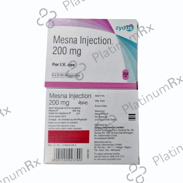 Mesna 200mg Injection 2ml