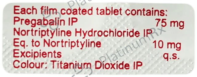 Pregason NT 75mg/10mg Tablet