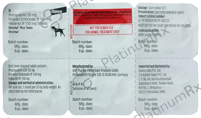 Drontal Plus Tasty Pet Tablet