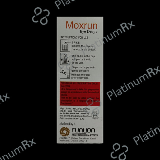 Moxrun Eye Drop