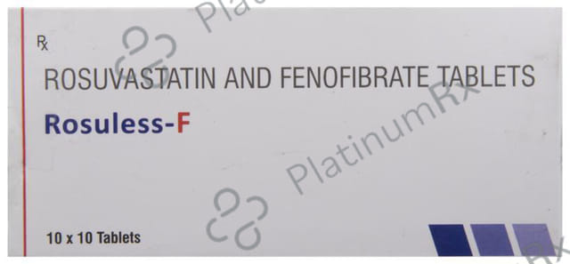 Rosuless F 160/10mg Tablet 10s