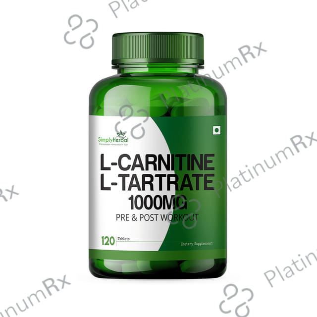 Simply Herbal L-Carnitine L-Tartrate 1000mg Tablet