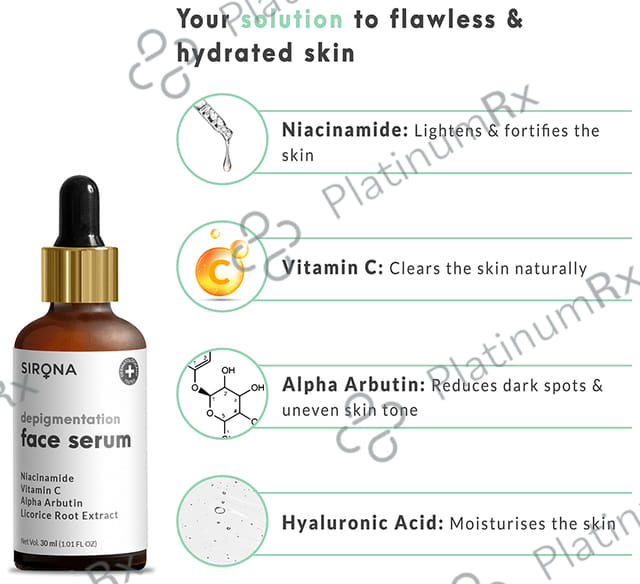 Sirona Depigmentation Face Serum