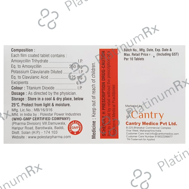 Mtrx-CV 375 Tablet