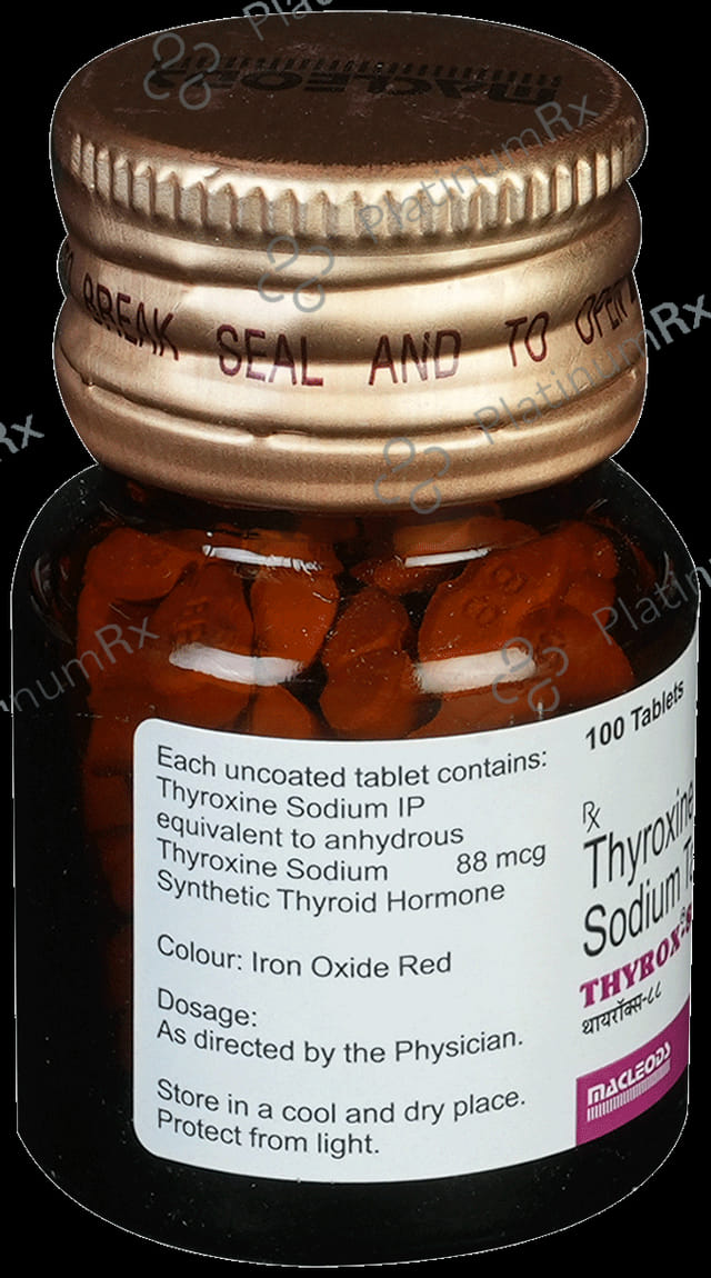 Thyrox 88mcg Tablet 100s