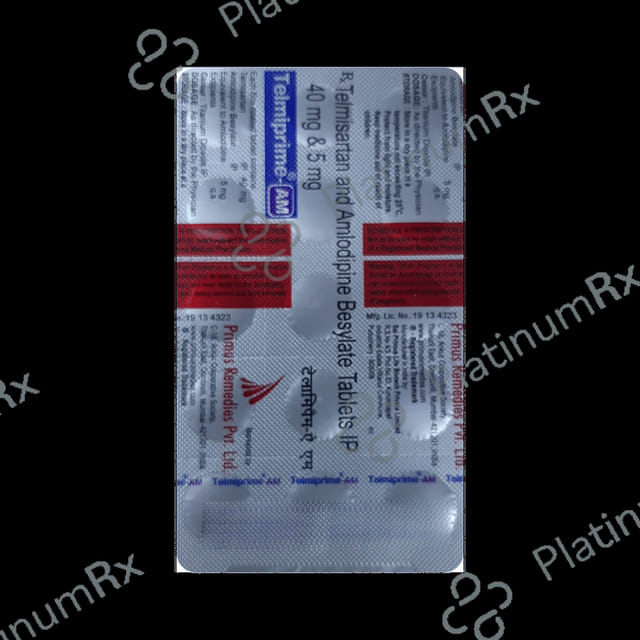 Telmiprime AM 5/40mg Tablet 10s