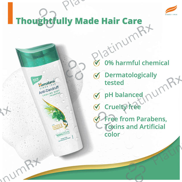 Himalaya Anti Dandruff Shampoo Cooling Mint 340ml
